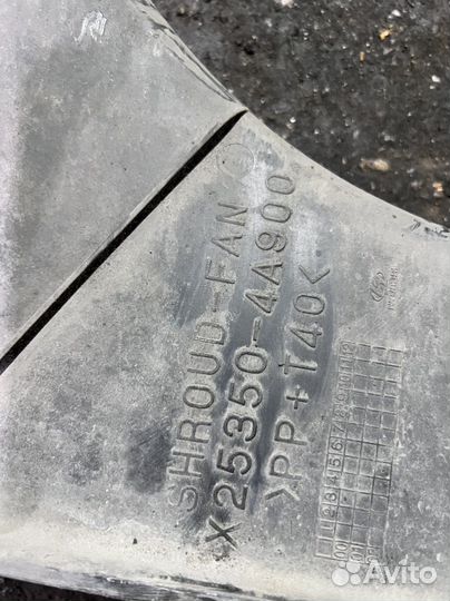 Кожух вентилятора Старекс до 2007