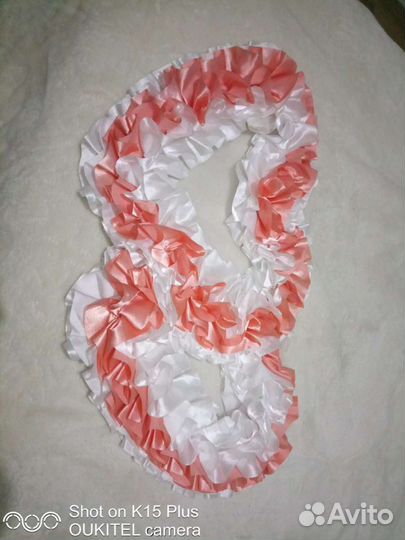 Свадебное украшение для машины