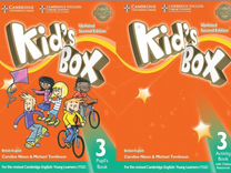 Kids box 3 Pupils Book+activity Book новый