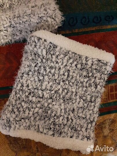 Шапка и снуд для девочки