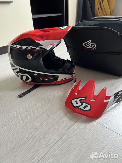6D ATR-2 Шлем для мотокросса