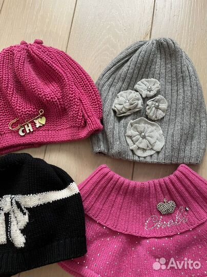 Шапки детские для девочек