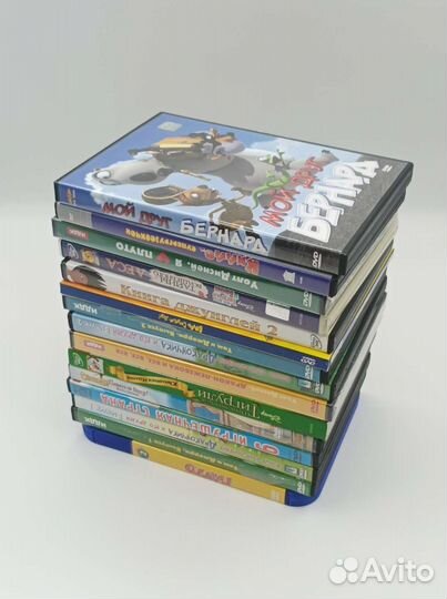DVD диски детские мультфильмы