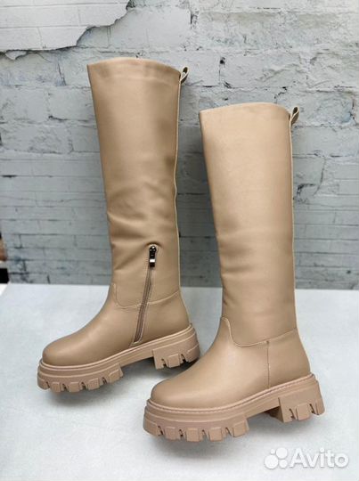 Сапоги высокие