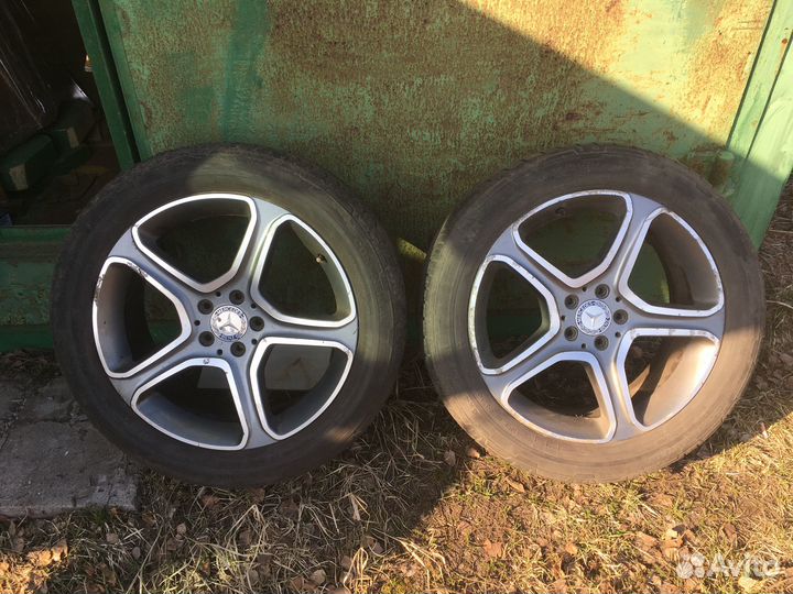 Колеса в сборе r19 летние GLK