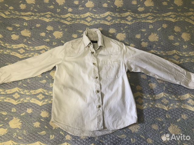 Школьная рубашка для мальчика 122