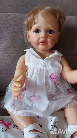 Кукла Реборн 56 см, можно купать