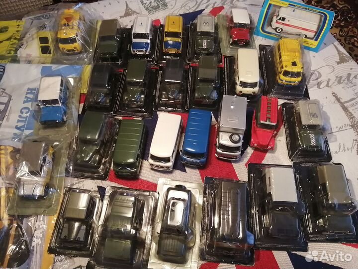 Модель автомобиля 1/43 Газ и УАЗ Автолегенды СССР