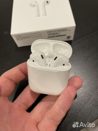 Беспроводные наушники apple airpods 2