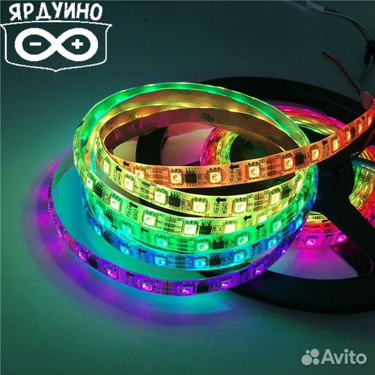 Адресная светодиодная лента WS2811/WS2812b