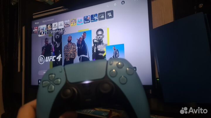 Игровая приставка ps5 с дисководом+2геймпада