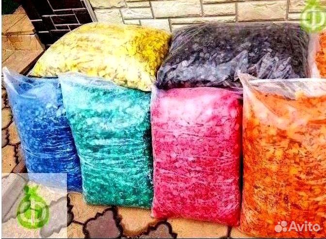 Цветная щепа в мешках с доставкой в Апрелевке