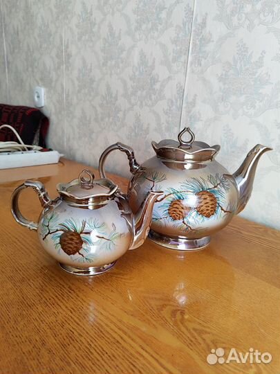 Чайник заварочный и доливной чайник