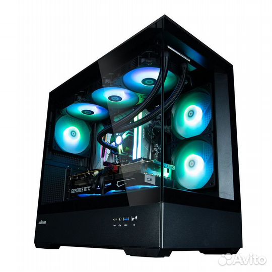 Корпус Zalman P30 mATX Mini Tower PC Case,120mm ar