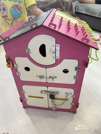 Бизиборд домик большой