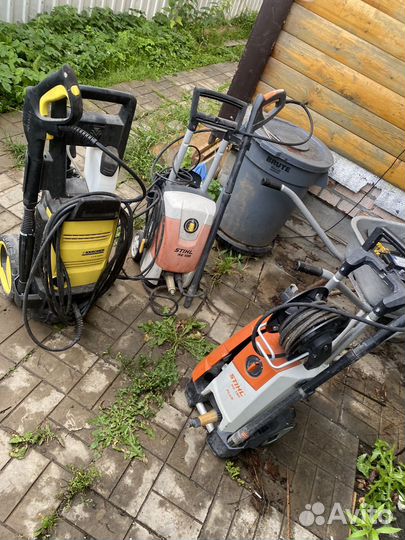 Мойка высокого давления karcher, stihl
