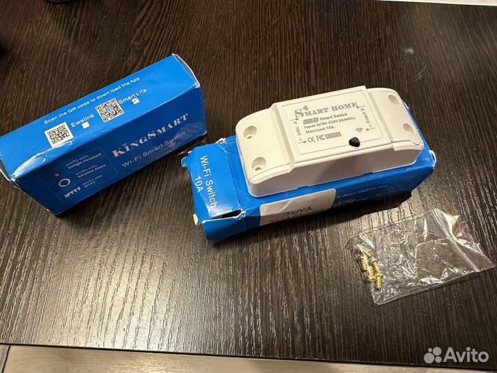 Wifi реле 220В 10А tuya smart life