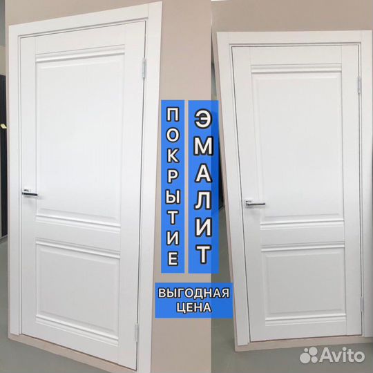 Двери межкомнатные эмалит