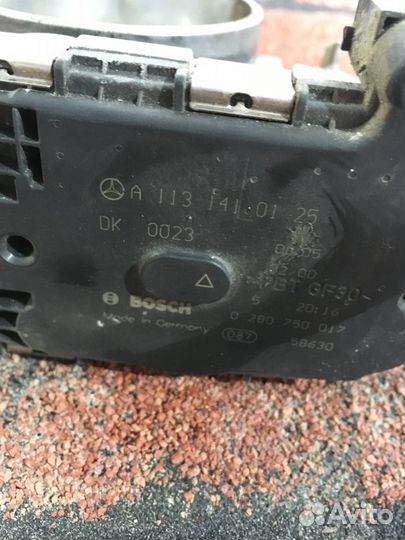 Заслонка дроссельная Mercedes S-Class W220 M113