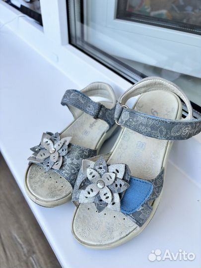 Сандали для девочки 31 размер (19 см)