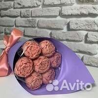 Букет из шоколадных пионов. Съедобные подарки