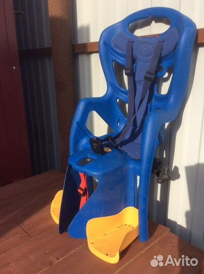 Велокресло Bellelli PePe на 3-6 лет, б/у, Италия