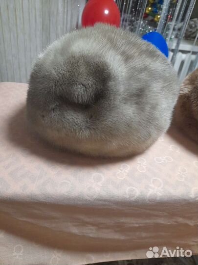 Шапка норковая женская