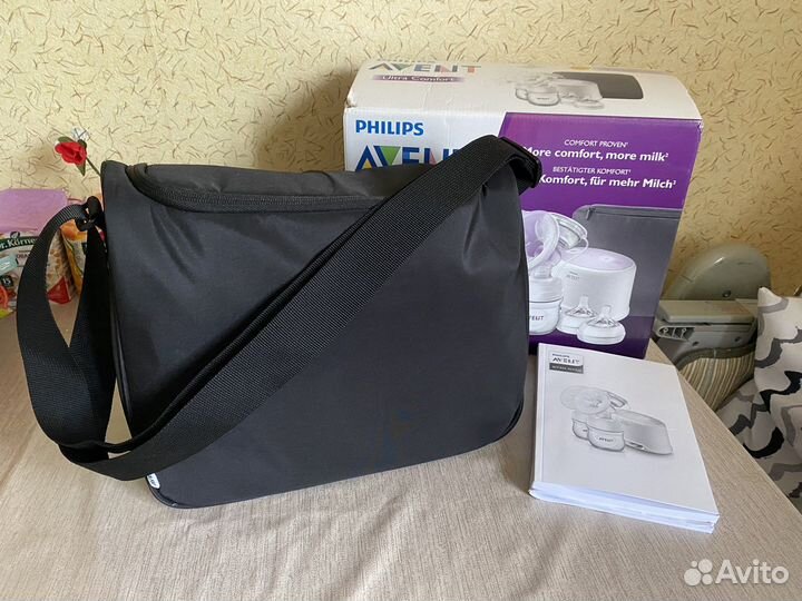Двойной Молокоотсос электрический Avent