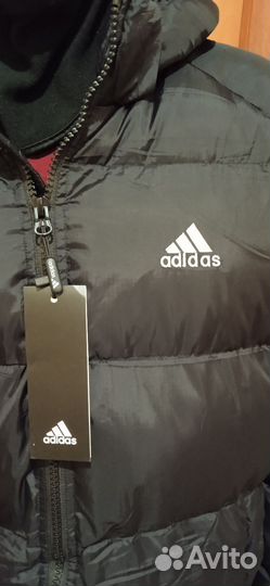 Пуховик зимний мужской adidas