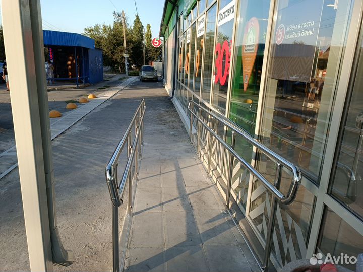 Ограждения и пандуса из нержавеющей стали