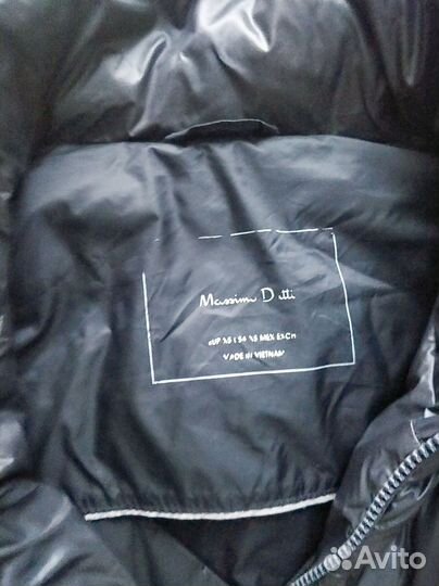 Пуховик massimo dutti