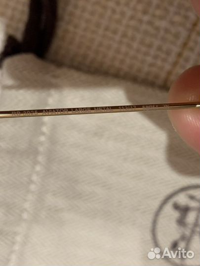 Очки ray ban aviator