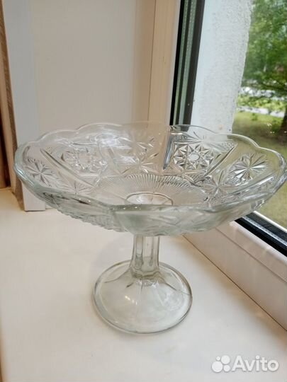 Ваза из цветного сульфидного стекла