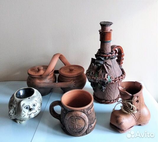 Посуда и предметы интерьера из глины