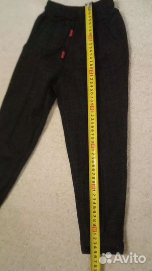 Утеплённые штаны 116см