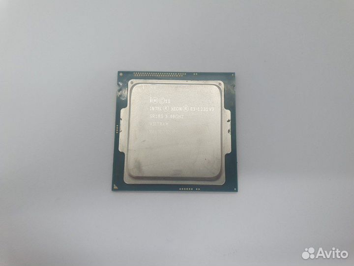 Процессор Xeon E3 1231V3 аналог i7 4770 1150