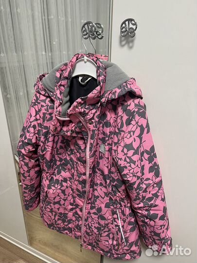 Куртка и брючки костюм для девочки 128