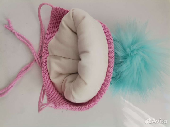 Комплект шапка, шарф русбубон