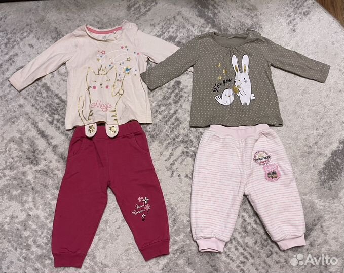 Пакет вещей на девочку