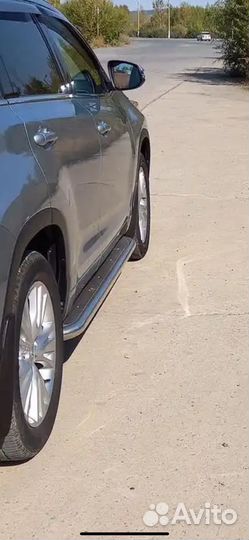 Подножки пороги Toyota Highlander 50