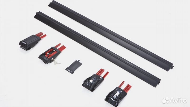 Багажник Shark на крышу Toyota RAV4 (бесшумный)