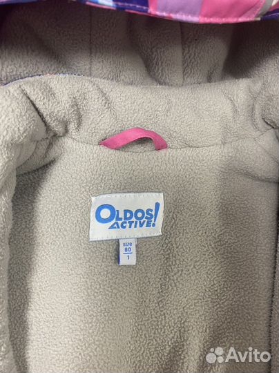 Зимний комбинезон для девочки 80