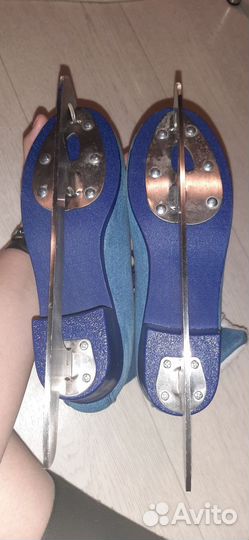 Коньки фигурные 37 размер утепленные