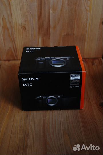 Sony a7c black/silver