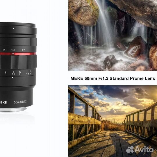 Объектив Meike MK-50mm f/1.2 для Canon RF-mount