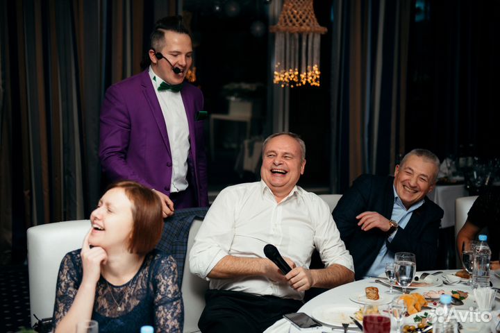 Ведущий-фокусник на свадьбу, корпоратив, юбилей