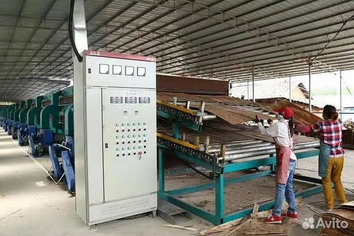 Сушилка для шпона EcoWood Veneer DRY-2/32m