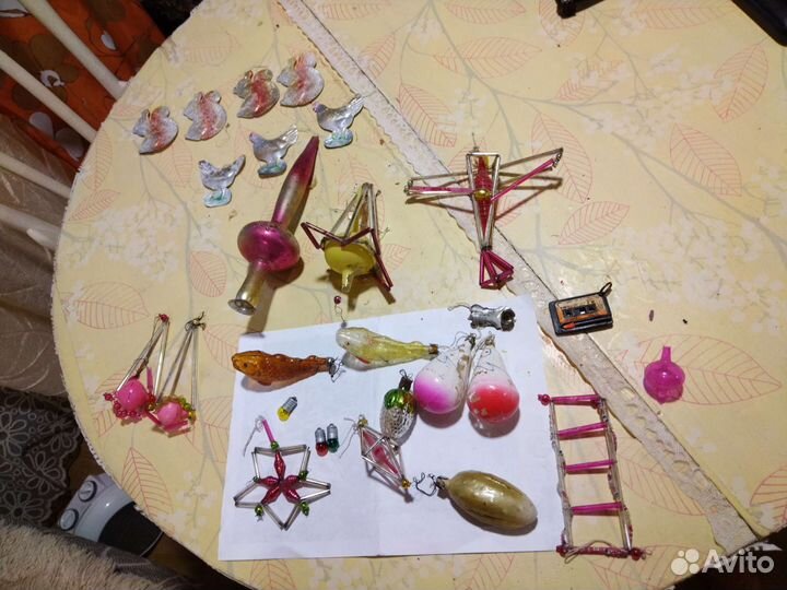Елочные игрушки СССР