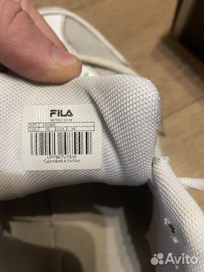 Кроссовки fila