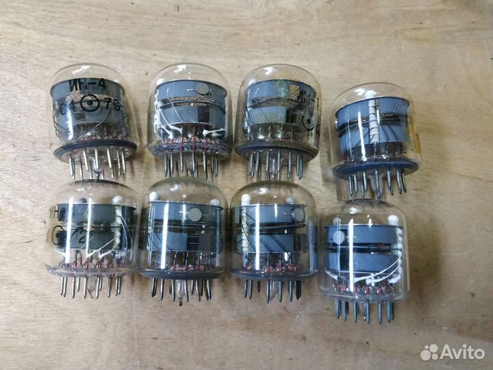 Индикаторные лампы ин4, 12, 16, ив3, 12, 17, 22